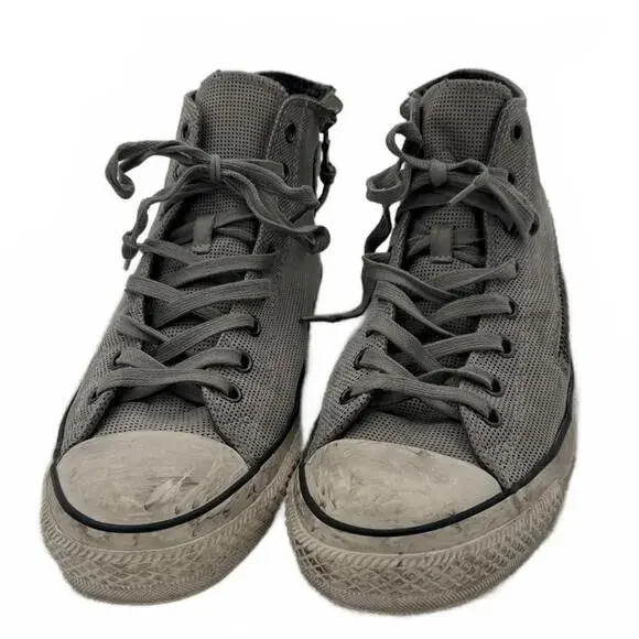 Converse x Varvatos Chuck Taylor Hi 151283C US12 Grey w/ Zip - Picture 4 of 9